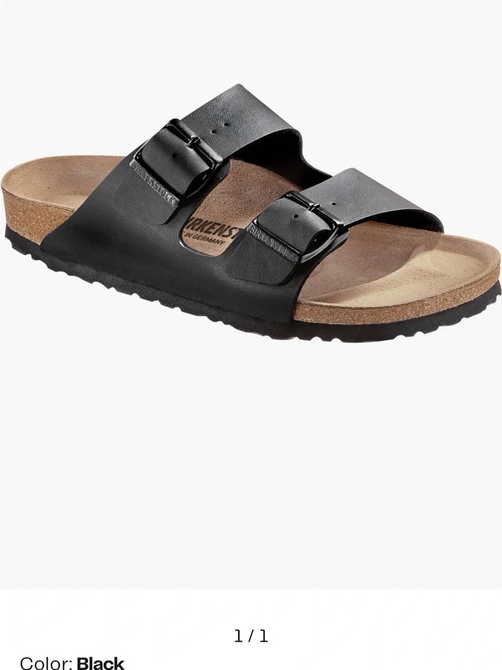Birkenstock Arizona Slide Sandals - Black size 41 men’s